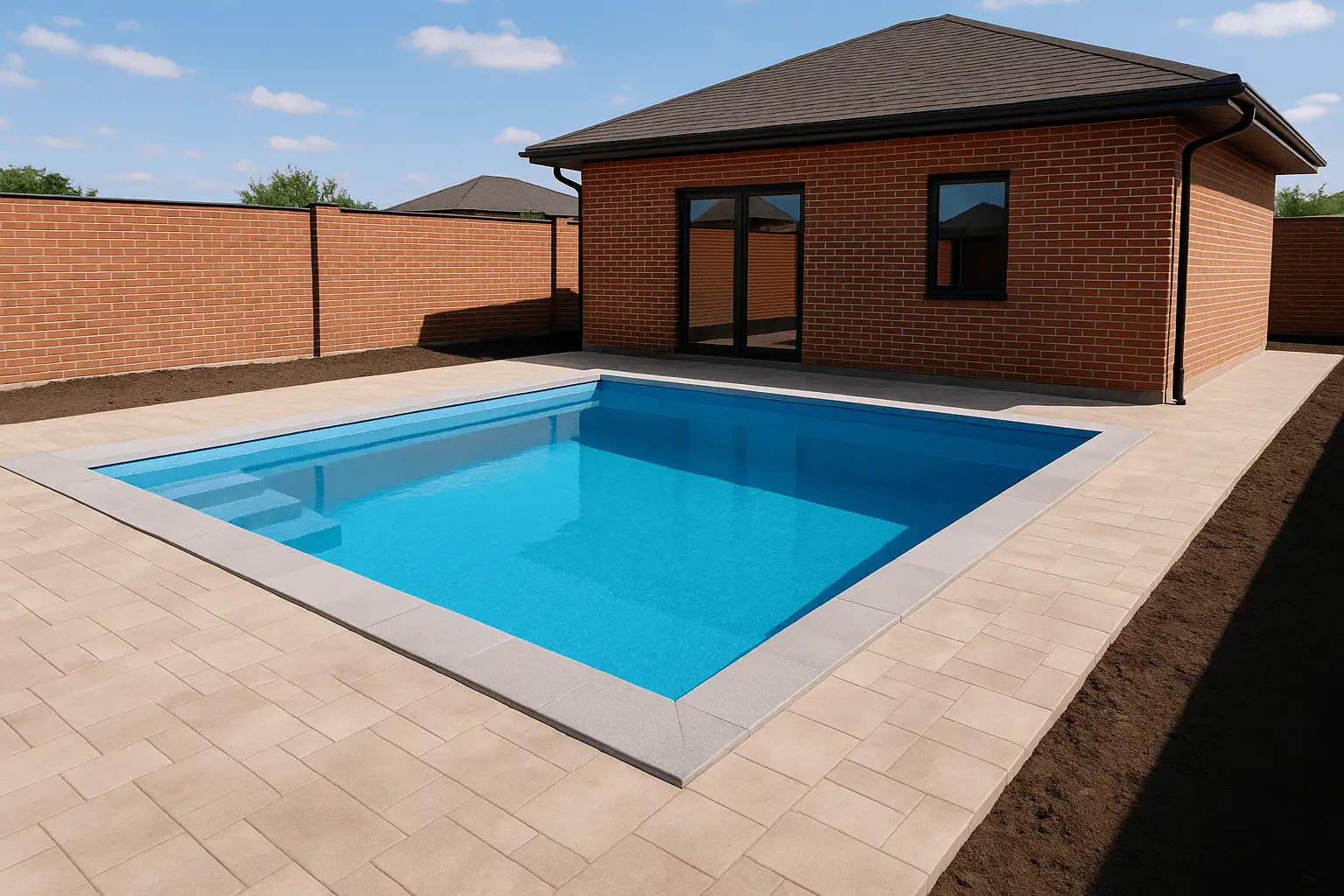 Luxury Pool - премиум бассейн с голубой водой